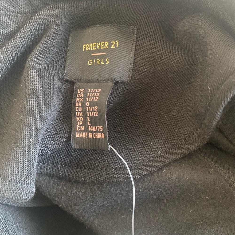Forever 21 Black Double-Breasted Pea Coat View 4